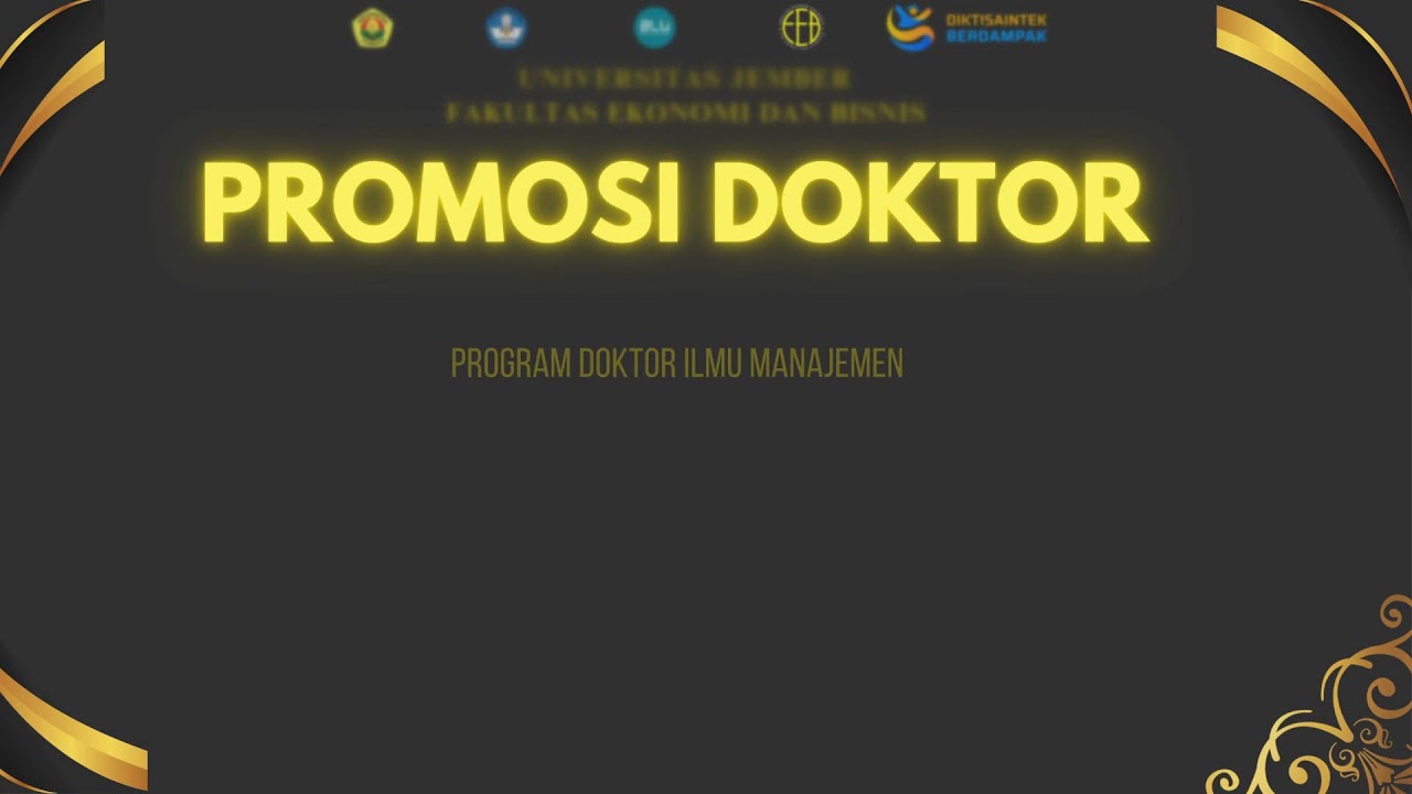 Ujian Promosi Doktor Program Studi Ilmu Manajemen atas nama Nurshadrina Kartika Sari SE MM