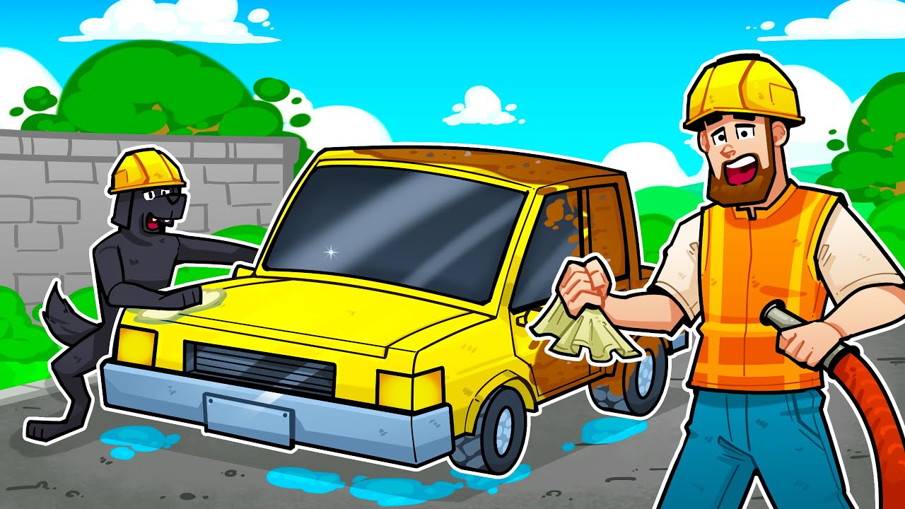 I washed cars and sold them as 
