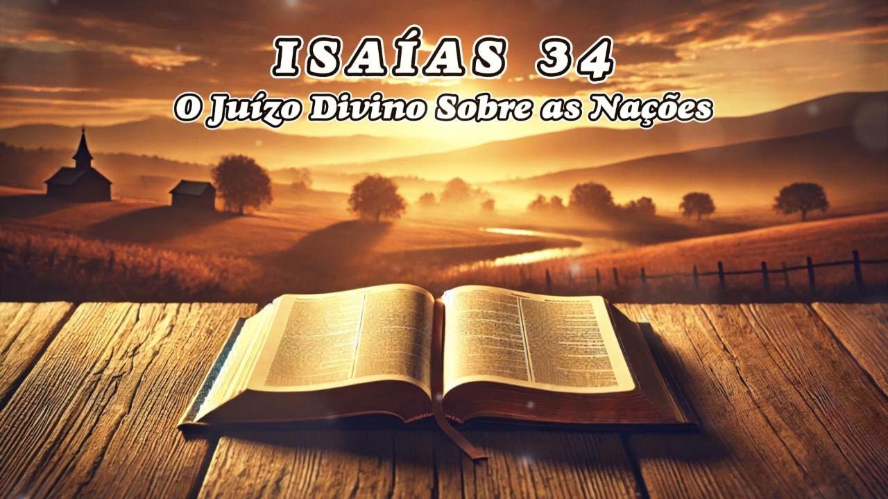 Estudo Bíblico Isaías 34: O Juízo Divino Sobre as Nações
