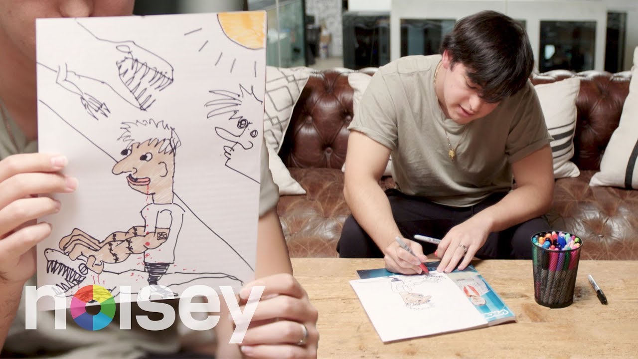 Joji Draws His Self Portrait