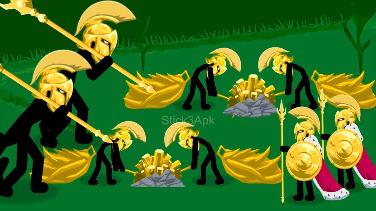 МОЙ НОВЫЙ ФАНАТ СДЕЛАЛ СЮЖЕТНУЮ КАМПАНИЮ GOLDEN ARMY БЕЗУМНОЙ | Мод Stick War Legacy - Stick3Apk