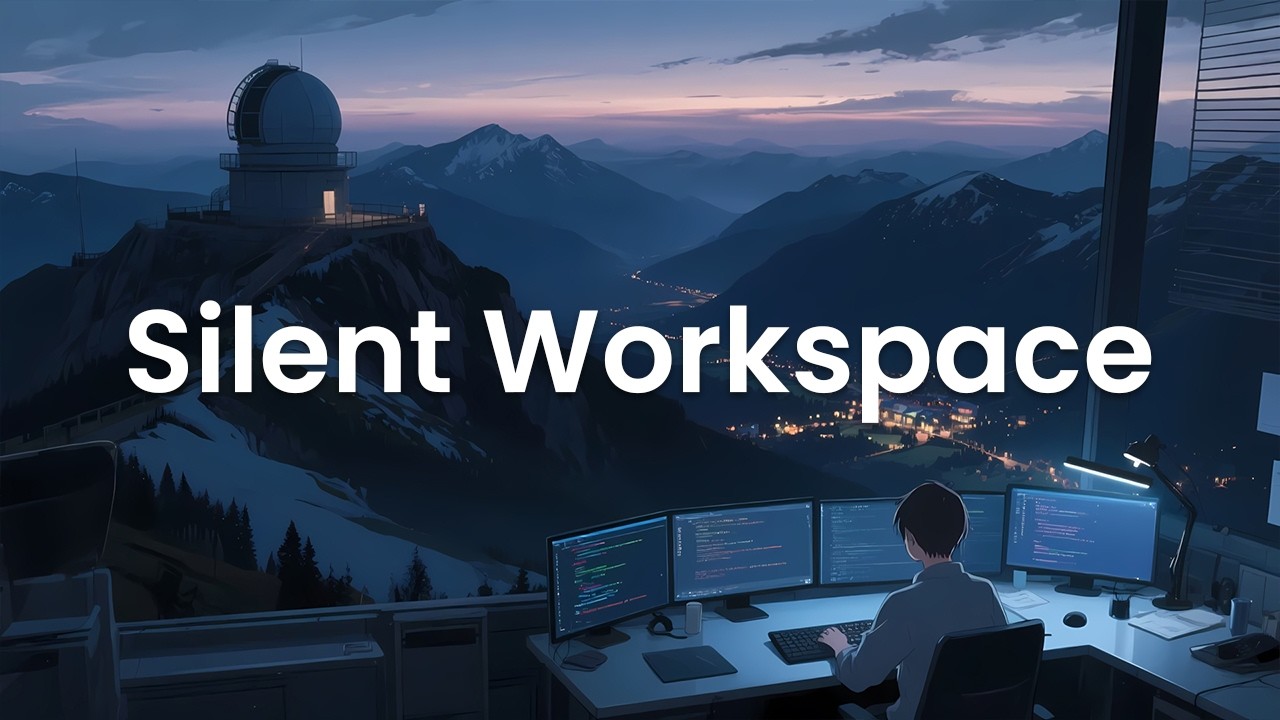 Silent Workspace - Distraction Free Coding Music for Maximum Focus