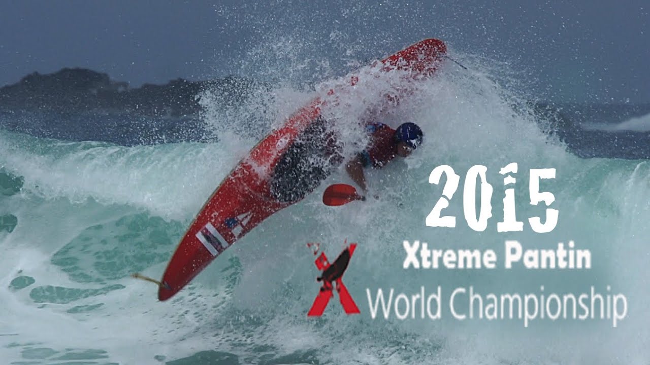 Surf Kayaking World champs 2015 (Slowmo overview)