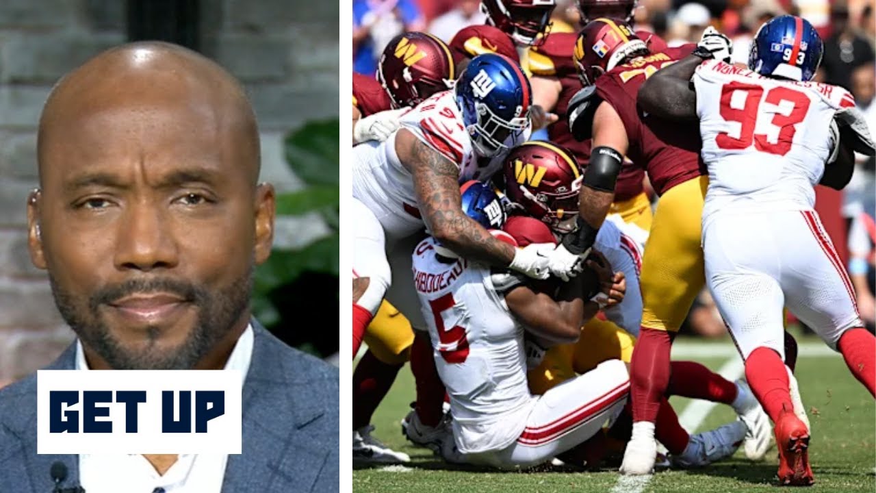 GET UP | Louis Riddick discusses How do Giants upset Commanders?