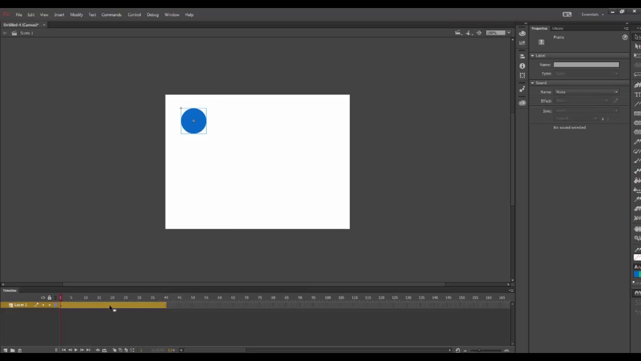 Как создать анимацию движения с помощью Adobe Animate CC