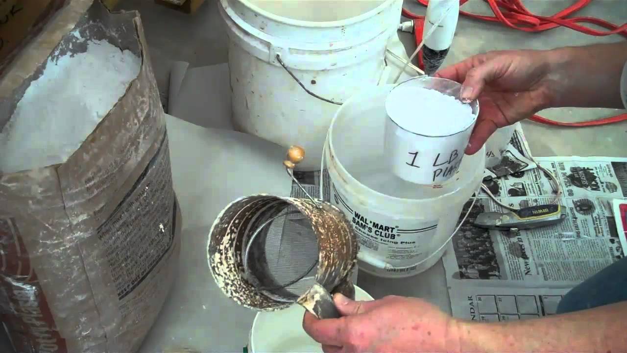 Making a One-Piece Plaster Mold