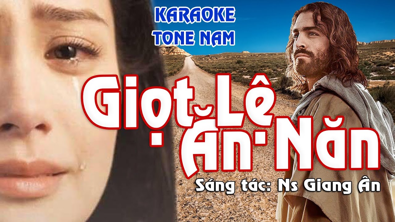 Giọt Lệ Ăn Năn karaoke tông nam beat Kênh Giang Ân