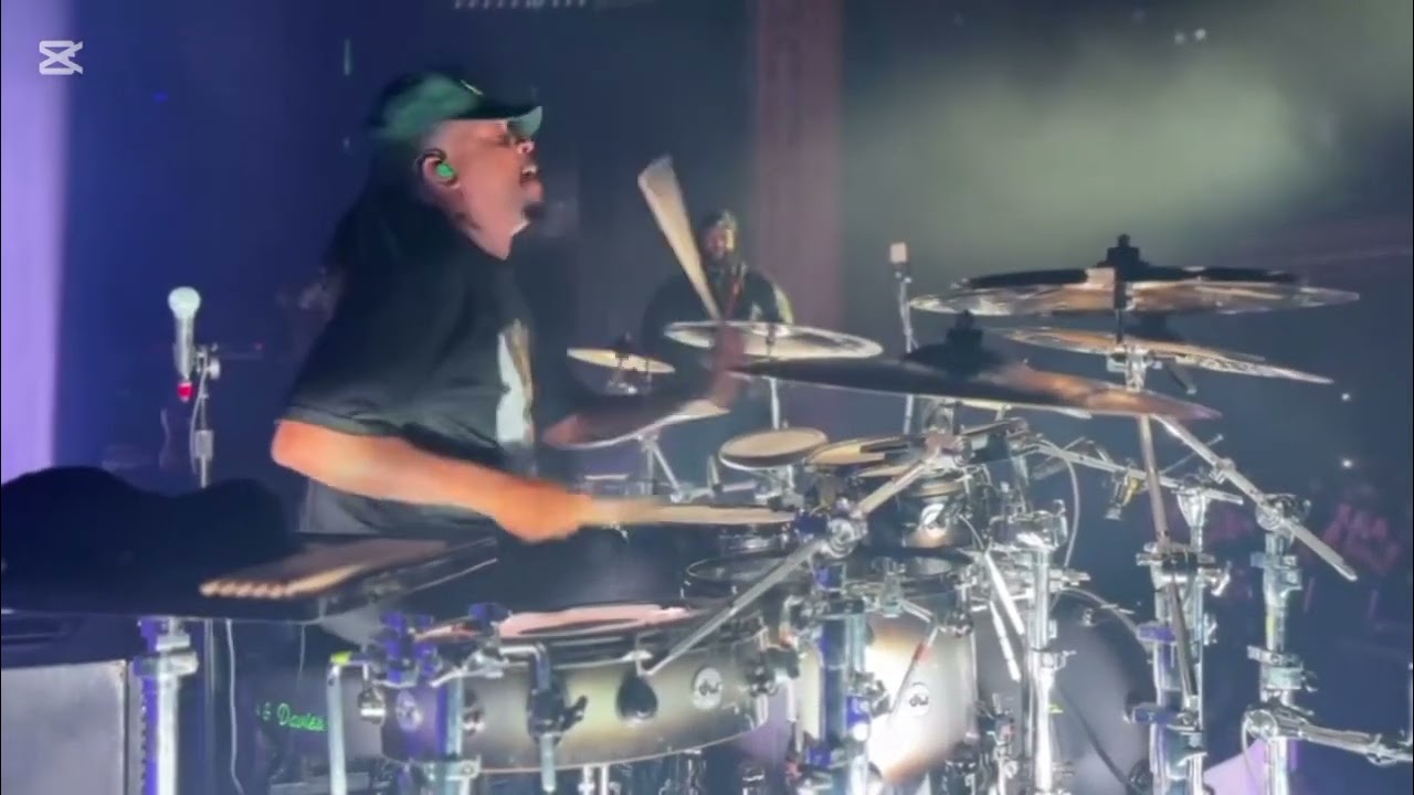 Devon (stixx) Taylor Killin on the drum
