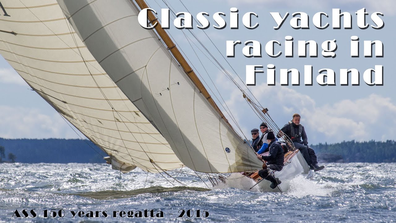 Classic yachts racing in Finland