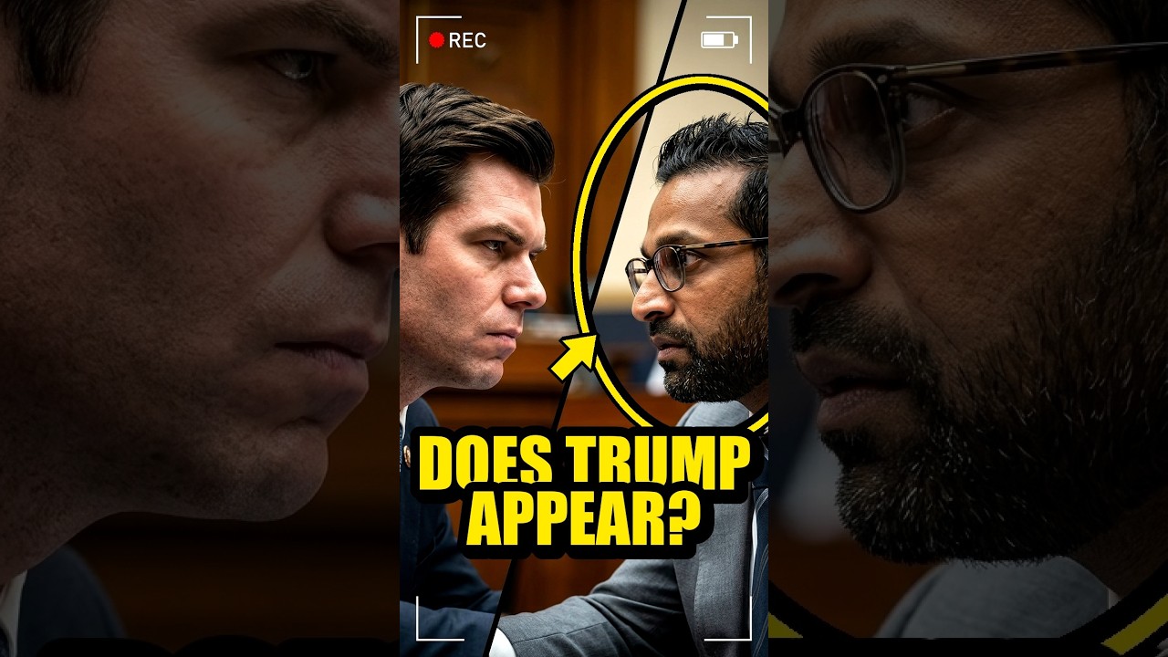 Swalwell CORNERS Kash Patel &mdash; Does Trump Appear in Epstein Files?