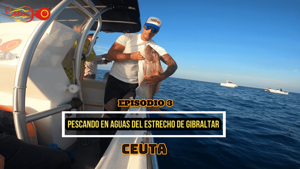 PESCANDO EN AGUAS DEL ESTRECHO DE GIBRALTAR !! CEUTA ( EPISODIO 3 ) Picadas en DIRECTO, DIA PERFECTO