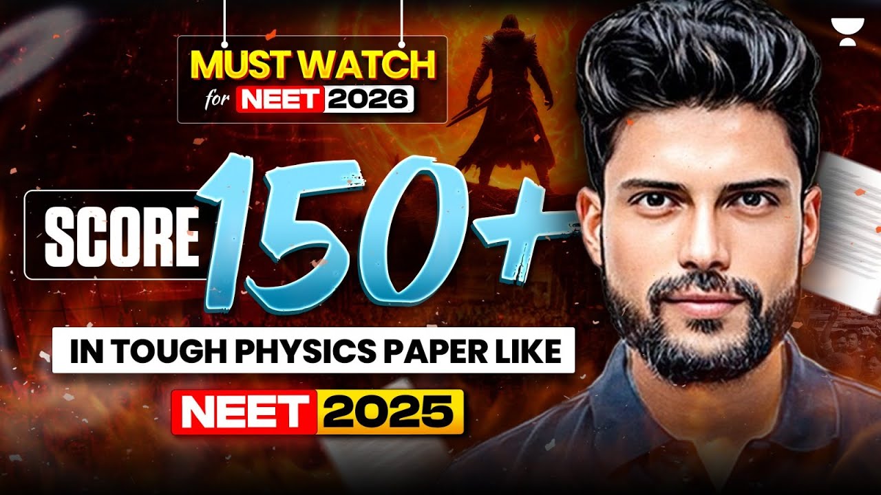 How to score 150+ marks in Extremely Tough Physics Paper like NEET 2025 | Prateek jain