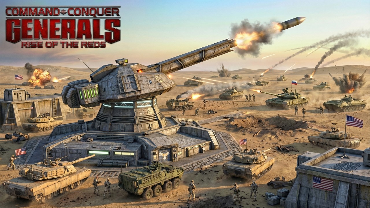 Command & Conquer Generals: Rise of the Reds – Я поиграл в полную версию ремейка Project X, и это...