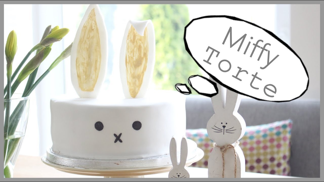 Miffy Torte - Hasen Torte - schnell und einfach - Tortenbox - BACKLOUNGE Rezepte