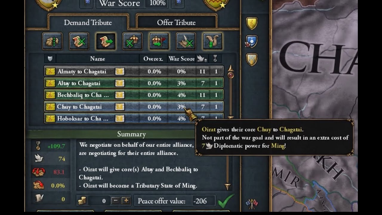 EU4 1 34.5 infinite warscore in force tributary CB bug