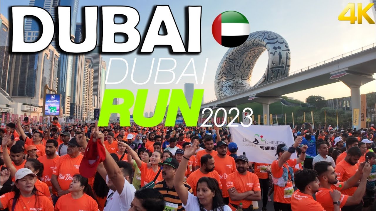 🏃‍♂️ Dubai RUN 🏃‍♂️| Ultimate Fitness Challenge | Fun Run & City Tour in 4K 🇦🇪 #dubairun