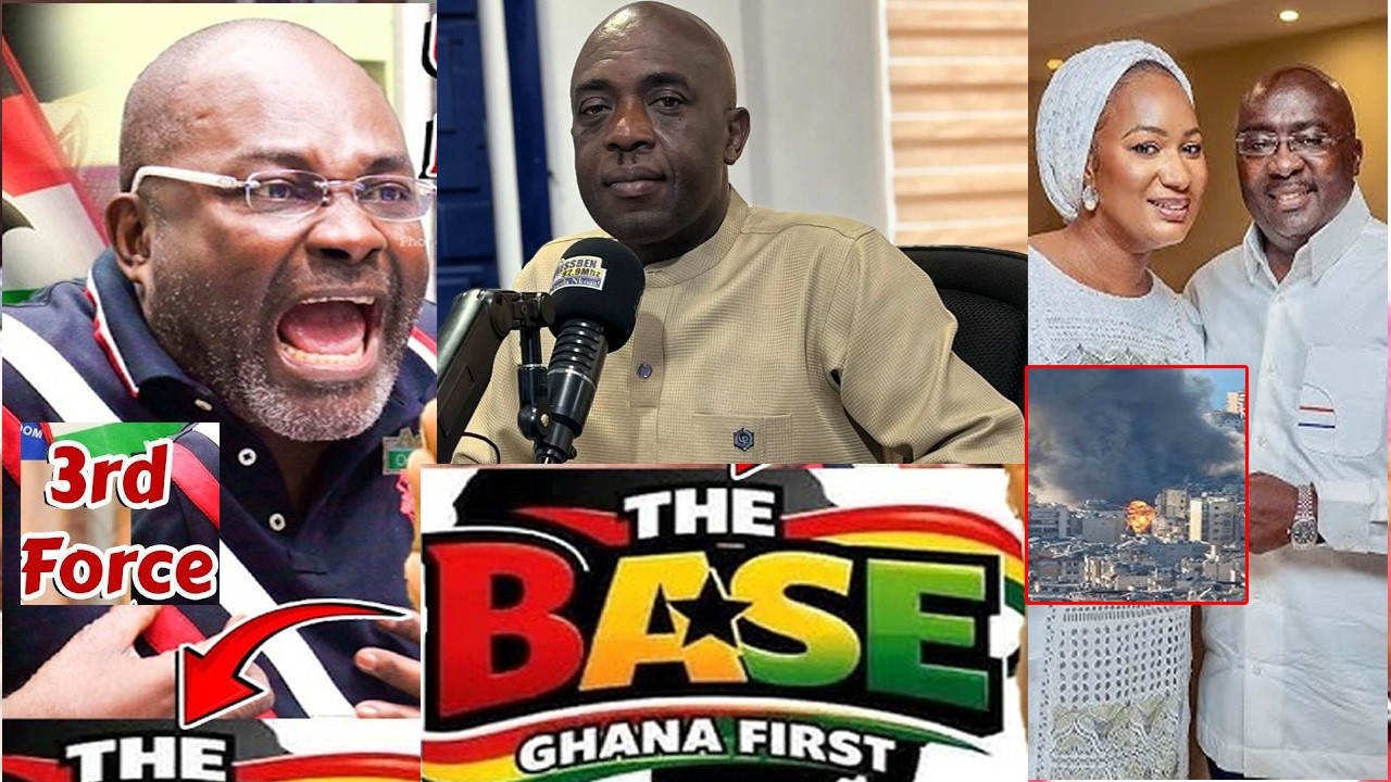 Ken Agyapong is behind The BASE & can't deny; Dr Bawumia & Wife evacuation truth?