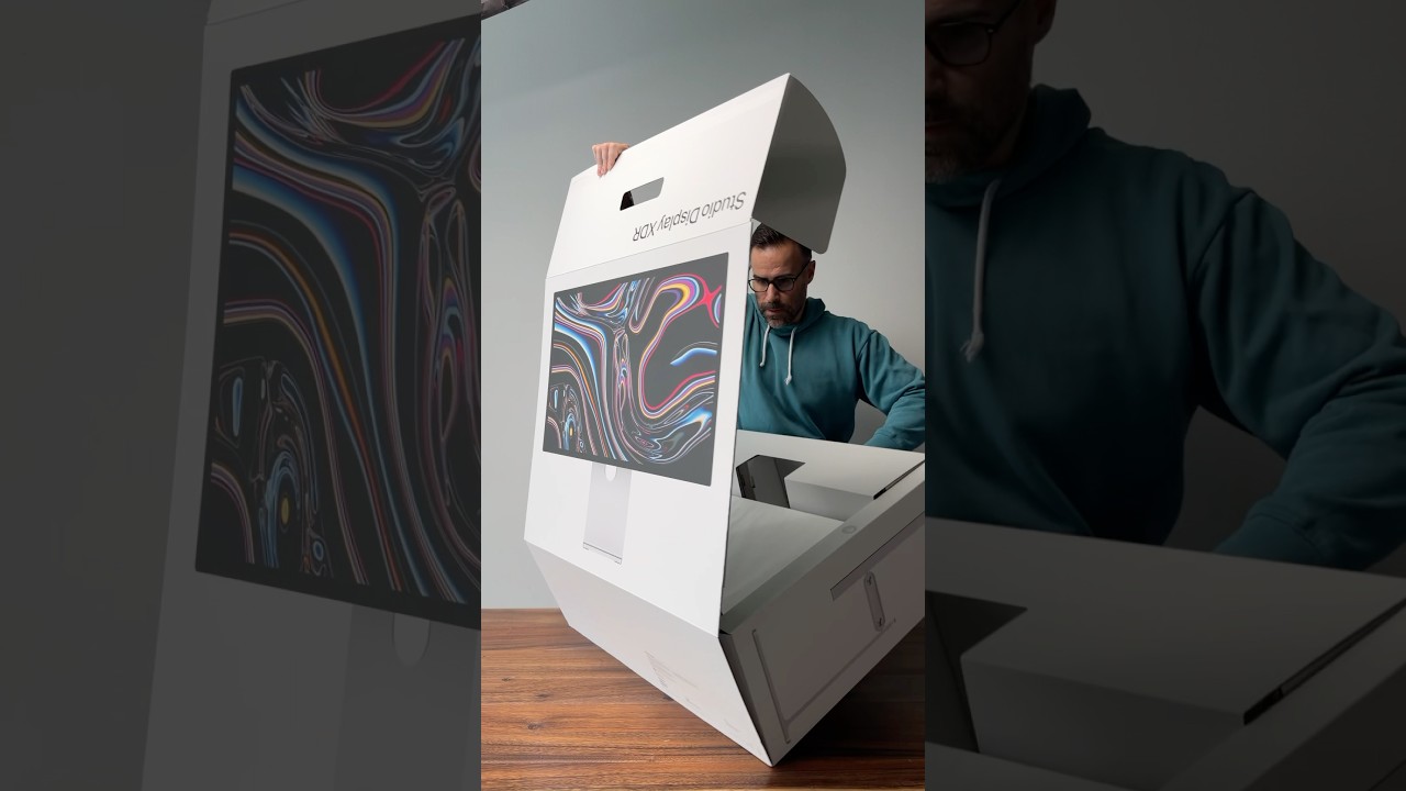 $3299 Apple Studio XDR Display Unboxing!