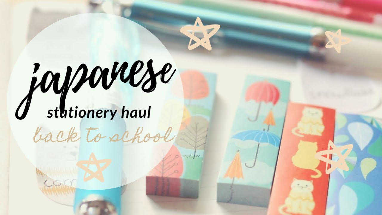 Japanese stationery haul | back to school