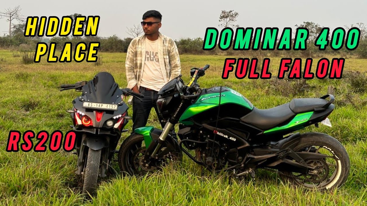 DOMINAR 400 & RS200 full utpat in Assam hiden place In Assamese 