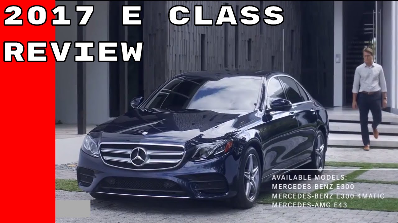 Обзор характеристик и опций Mercedes E Class W213 2017 года