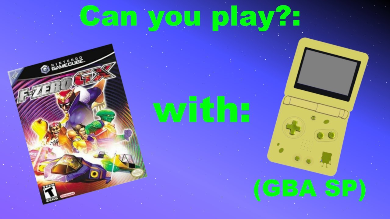 Can you play F-Zero GX with a Game Boy Advance?