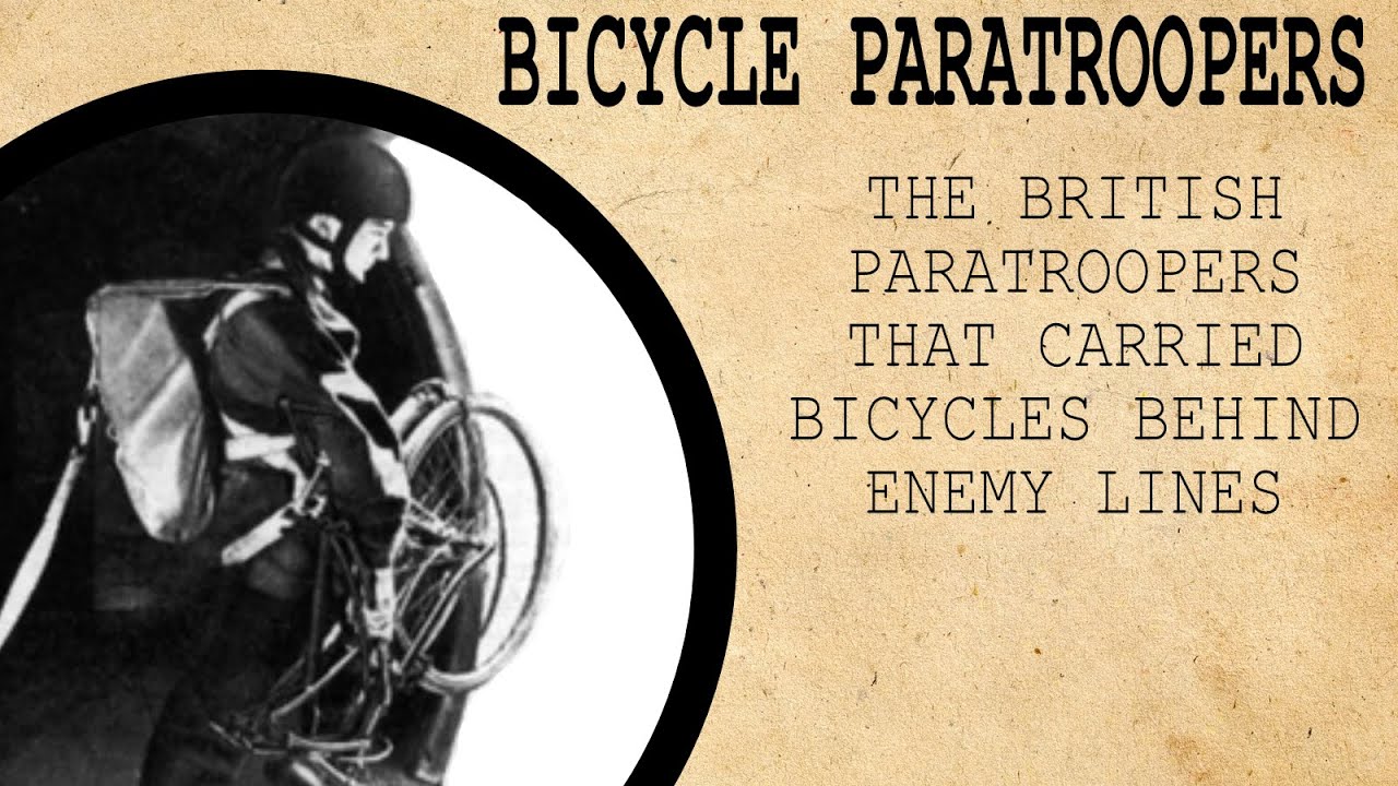 Bicycle Paratroopers in WW2