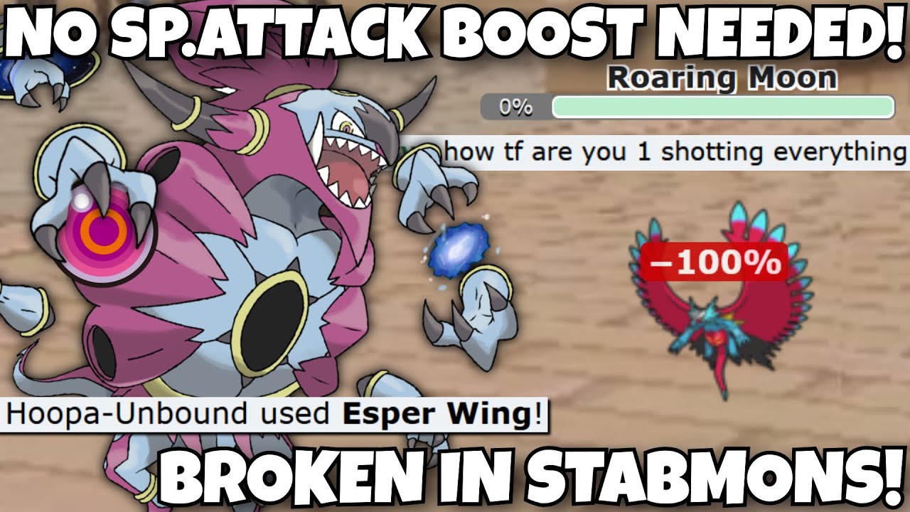 ESPER WING HOOPA UNBOUND GETS EASY OHKOS IN STABMONS! POKEMON SCARLET AND VIOLET