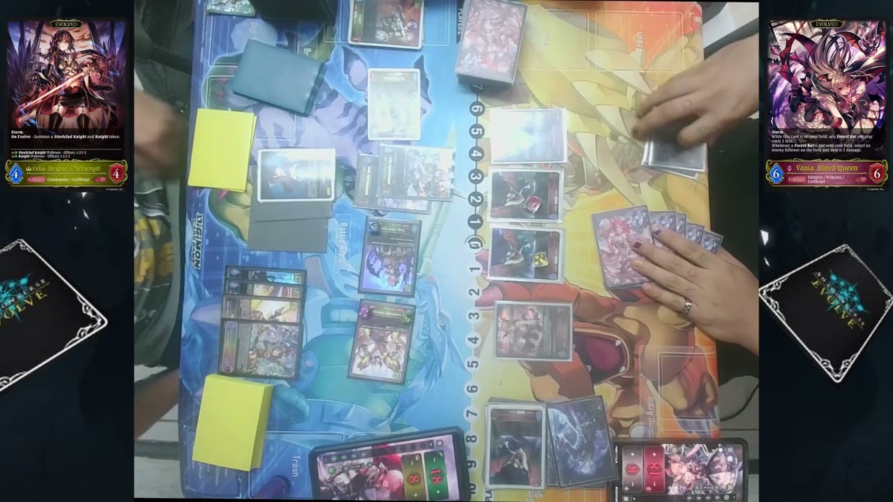 Shadowverse Evolve - Vampire VS Swordcraft Local Tournament