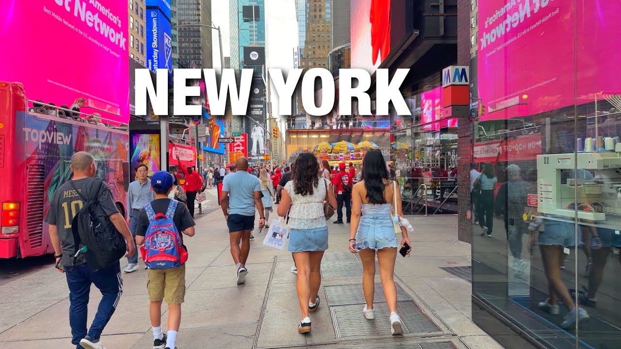 NYC LIVE Midtown Manhattan Times Square, High Line Park, Little Island & West Village (May 31, 2026)