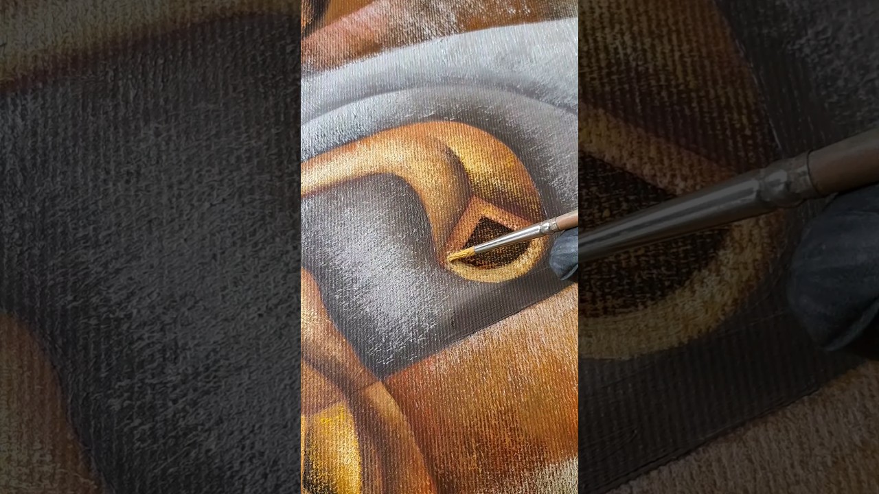 CUBIST PORTRAIT by Eugene Ivanov. Watch  the  process. Episode 2.