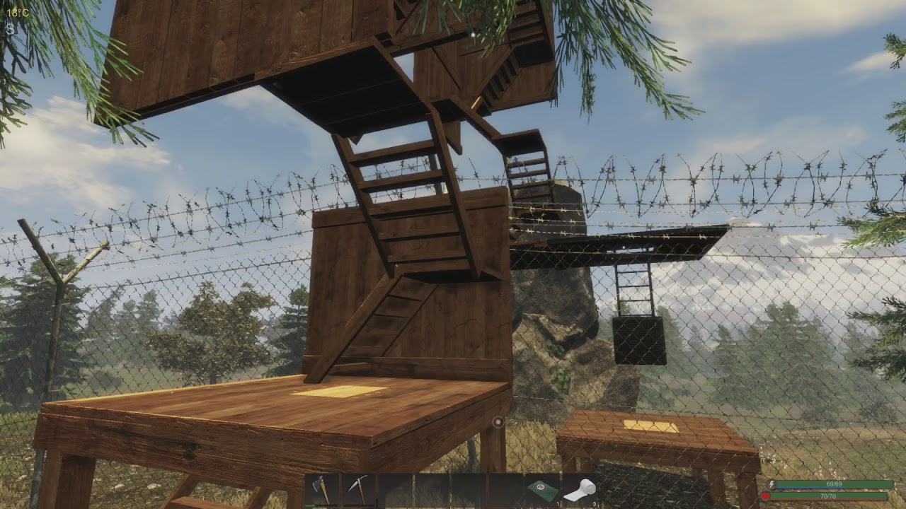 Игра SUBSISTENCE. Путешествие за забором.