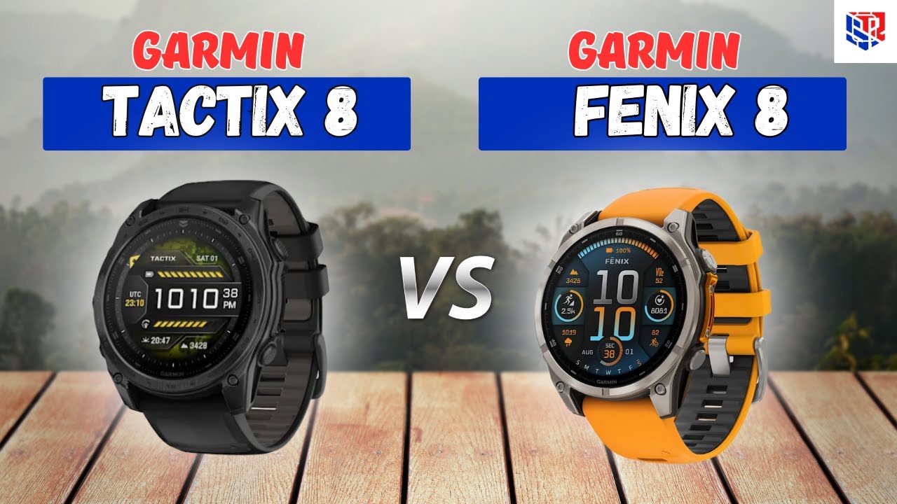 Garmin Tactix 8 против Garmin Fenix ​​8 — стоит ли платить больше?