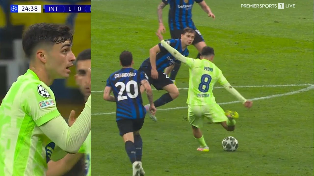PEDRI was amazing vs INTER MILAN (A) 2025 HD 1080i with ENGLISH COMMENTARY