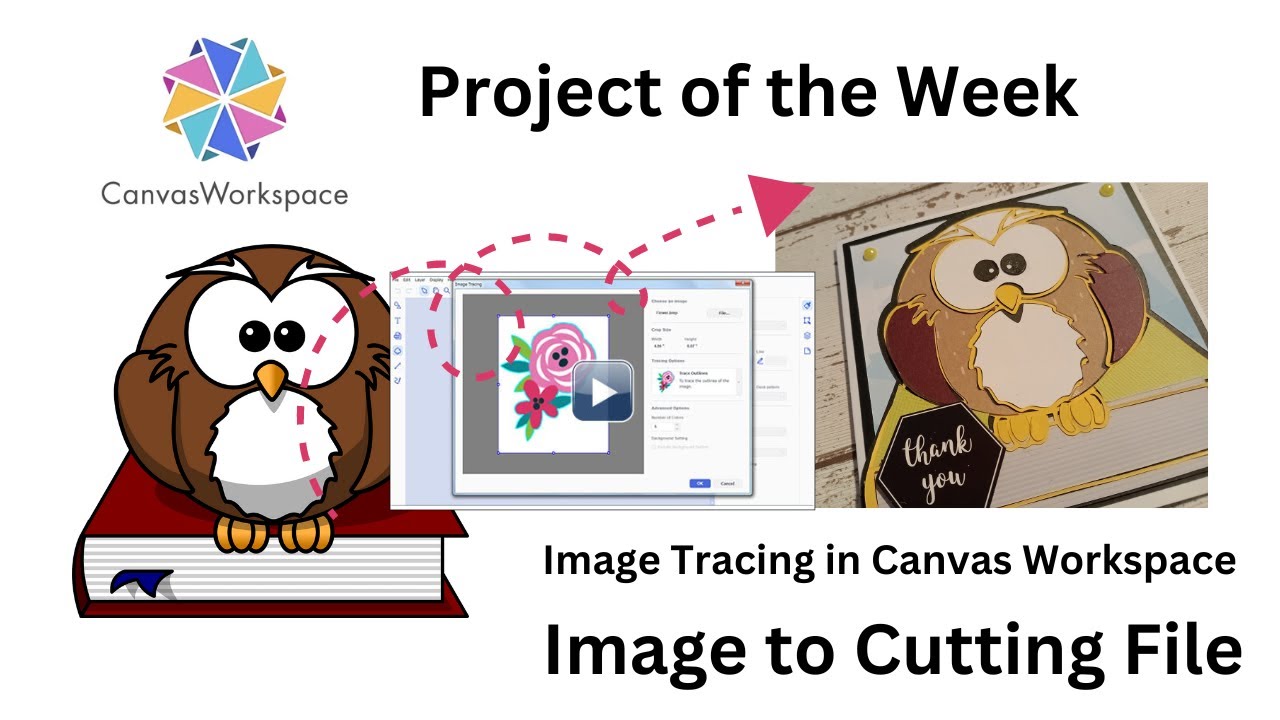 Проект недели «Рабочее пространство Canvas» — преобразование изображения в файл для резки с помощ...