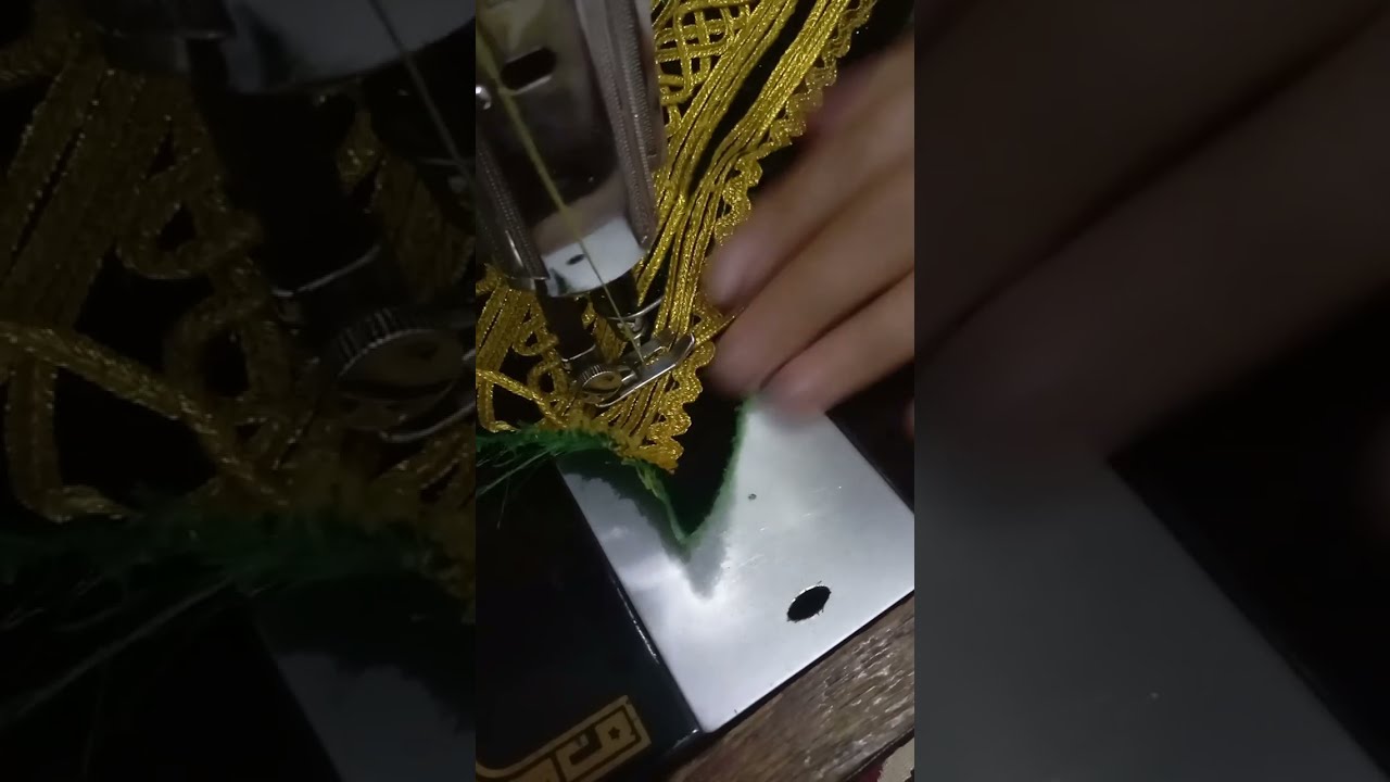 آموزش چرمه دوزی گند افغانی ،کوت زنانه ،مرحله پایانی Afghanistan, Hazaragi, Afghani, hand work