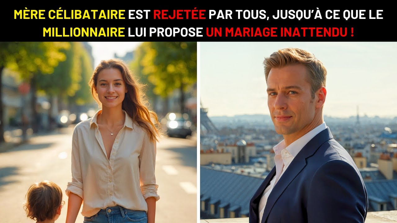 MÈRE CÉLIBATAIRE REJETÉE PAR TOUS, JUSQU’À CE QUE LE MILLIONNAIRE LUI PROPOSE UN MARIAGE !