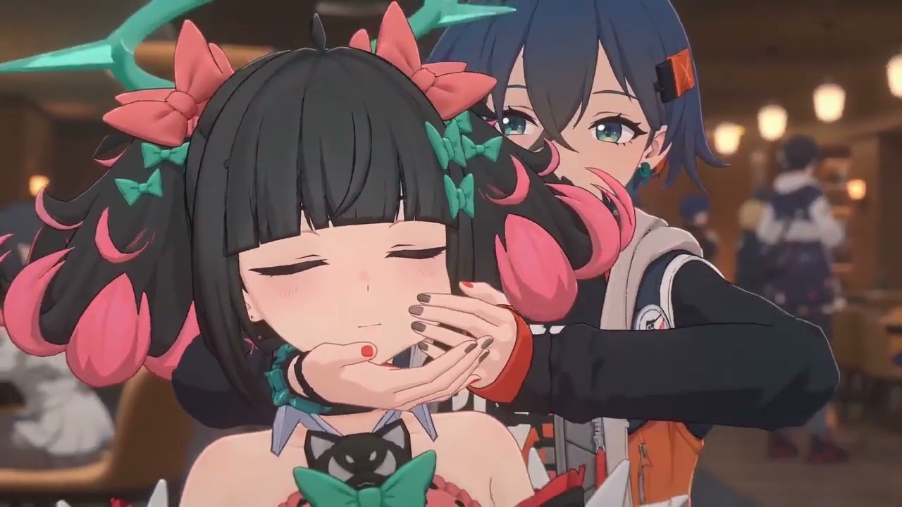 One Minute of Immersive Pinching  Nangong's Cheeks