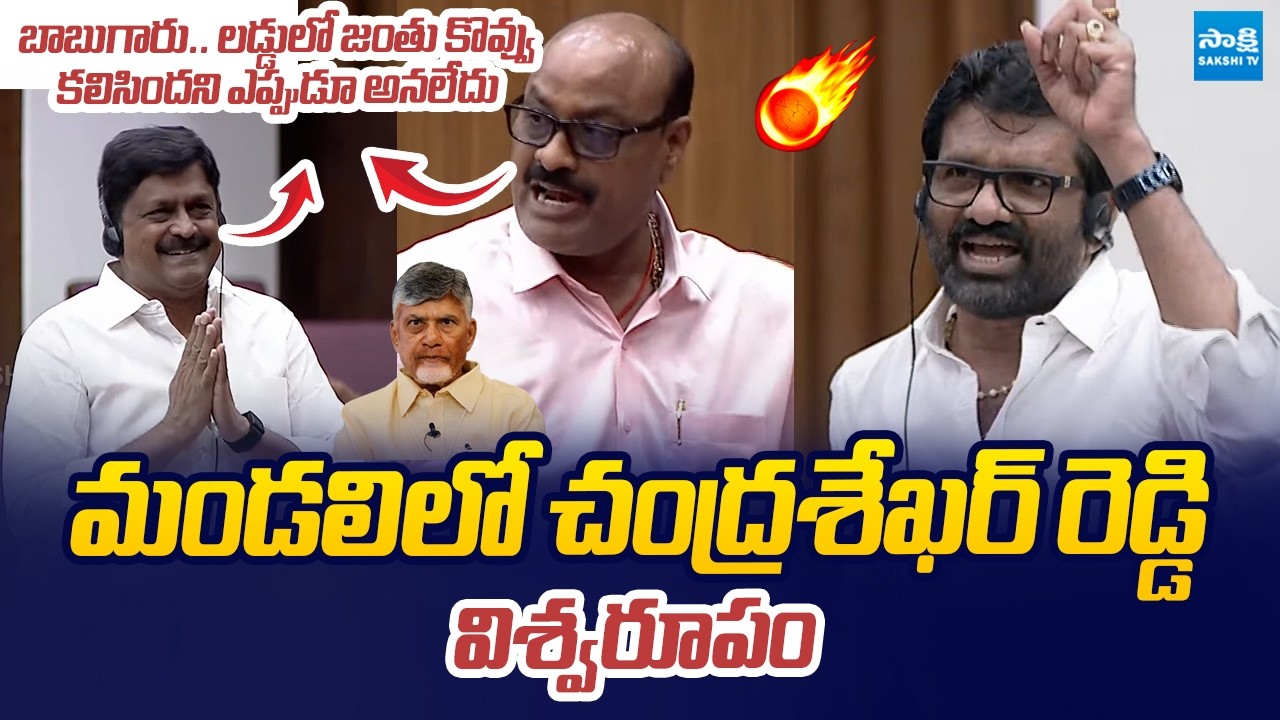 MLC Chandrasekhar Reddy Aggressive Speech At Council | Tirumala Laddu Controversy |@SakshiTVLIVE