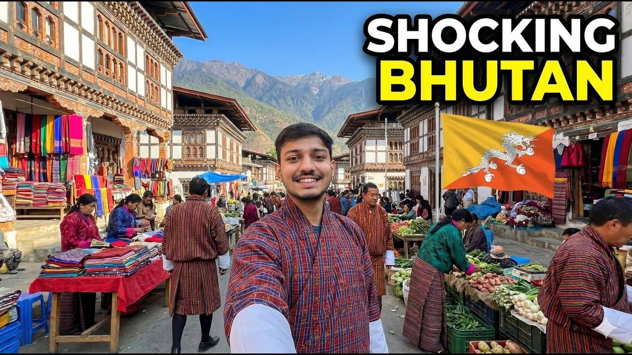 I Didn’t Expect This in Bhutan… My First Day Will Shock You 🇧🇹