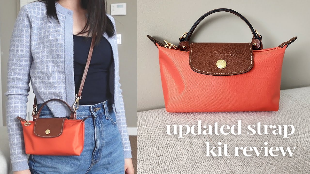 UPDATED STRAP KIT REVIEW | Best conversion kit for your Longchamp pouch to turn it into a crossbody