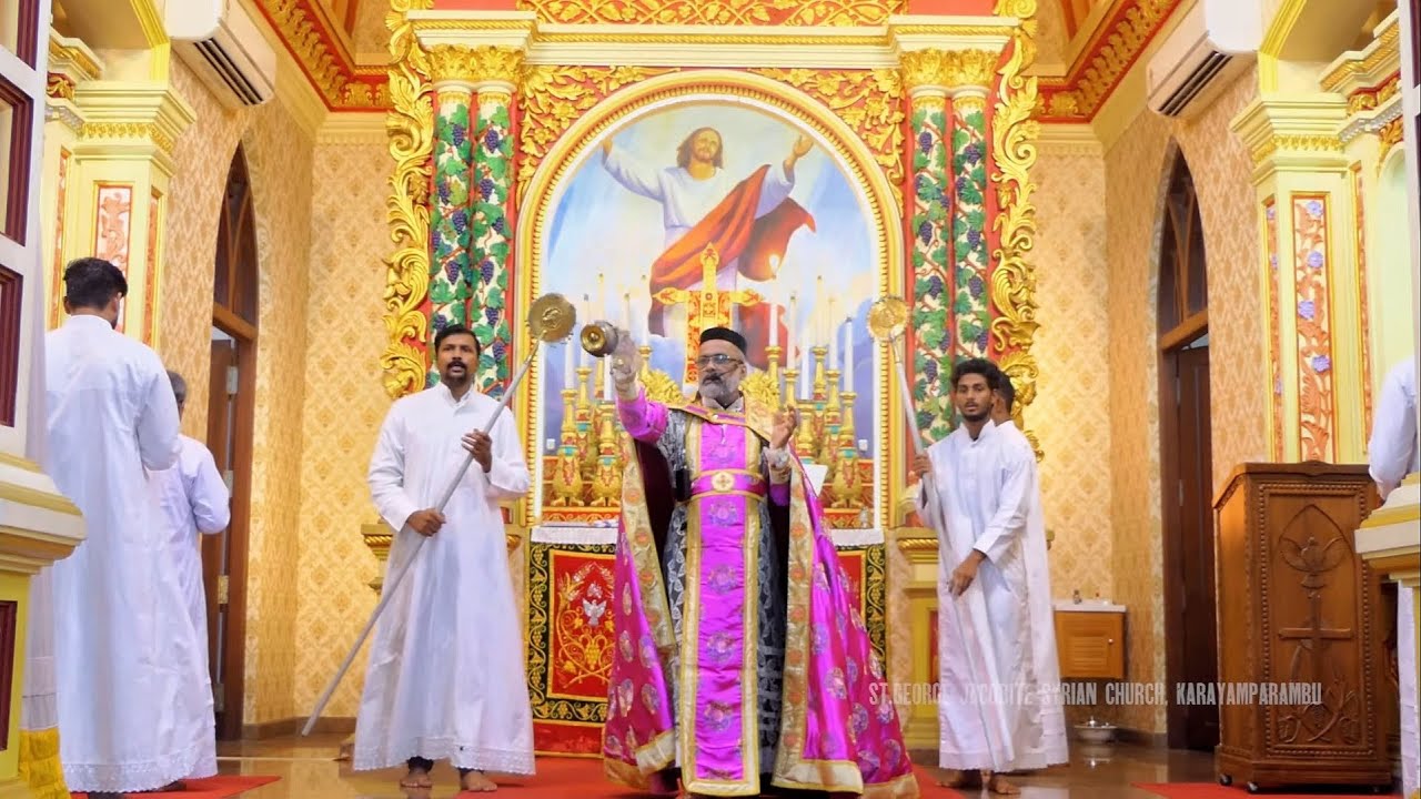 Holy Mass | Qurbana | St. George Jacobite Syrian Church Karayamparambu | Live | 06.11.2022