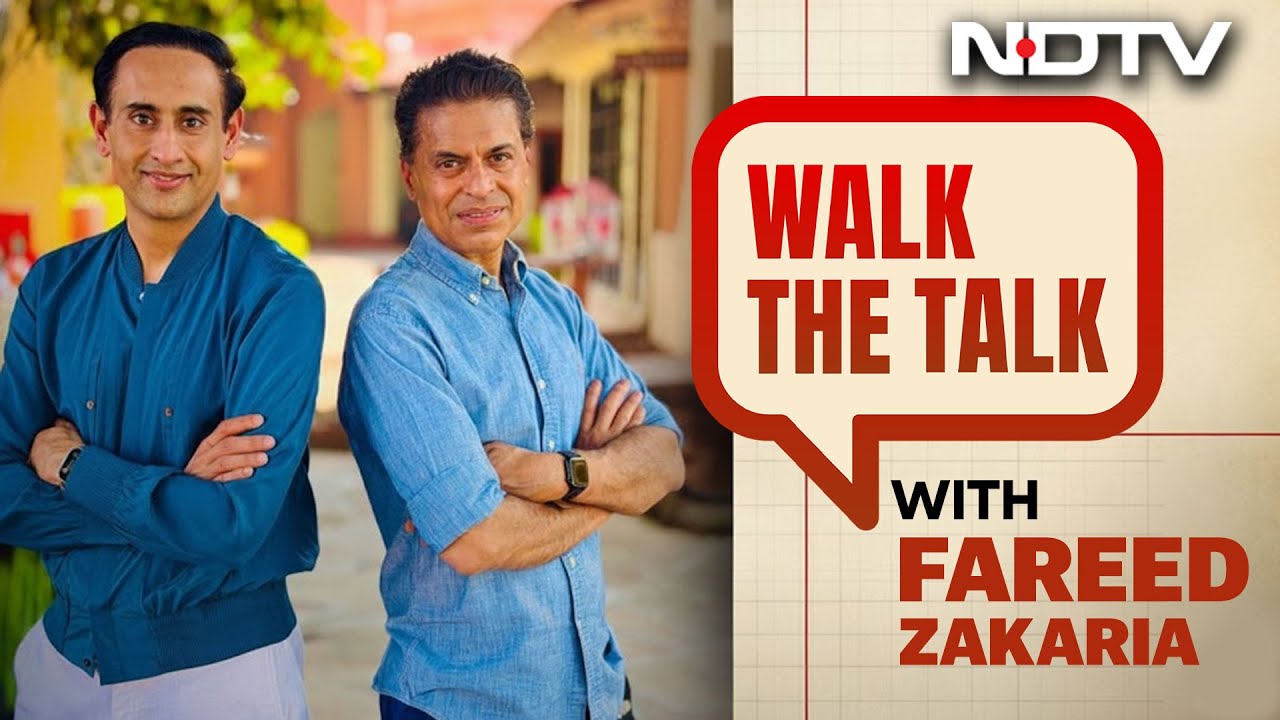 US Journalist Fareed Zakaria On 'Walk The Talk' With Rahul Kanwal