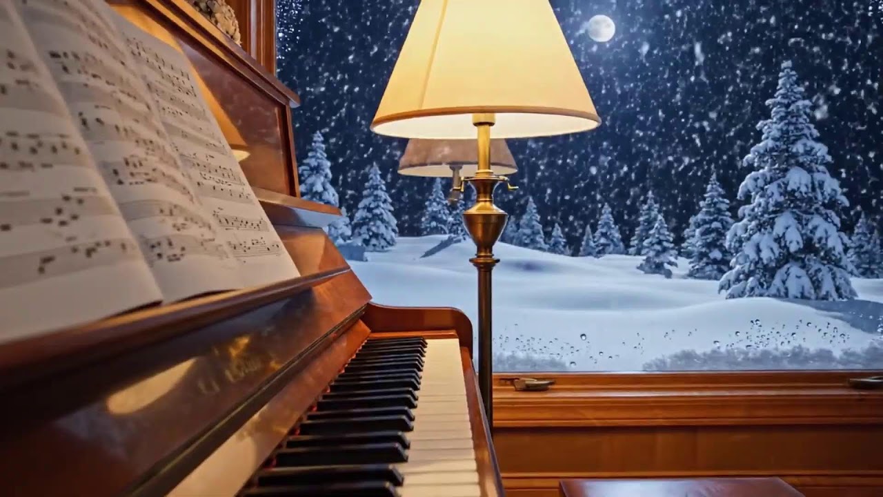Soft Piano Jazz Music for Late Night Study – Ideal for Focus and Concentration