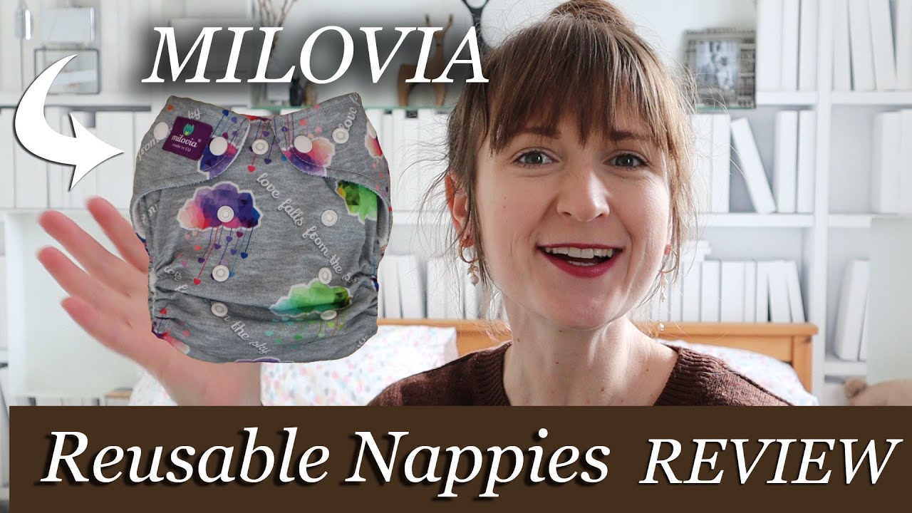MILOVIA CLOTH NAPPY REVIEW | FLAT REUSABLE NAPPY WITH INSERT | ALINA GHOST