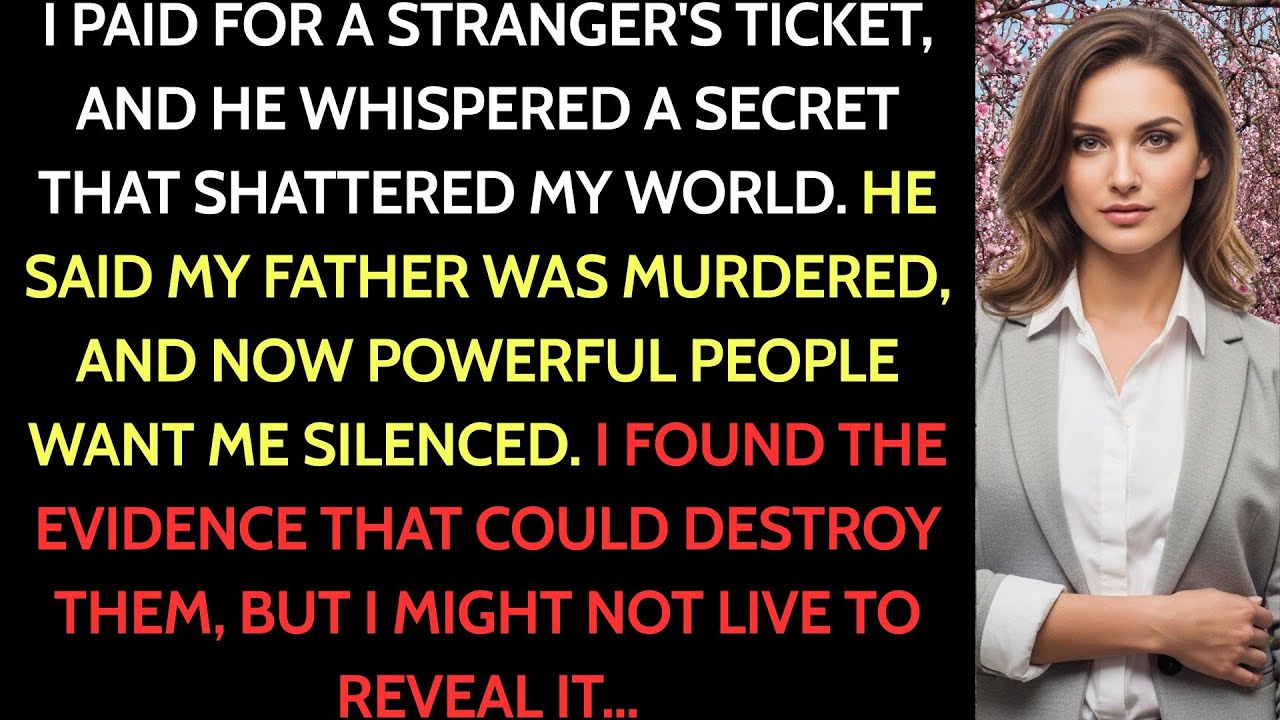 At The Bus Station, I Helped An Old Man Pay For His Ticket. He Stepped Closer And Whispered...
