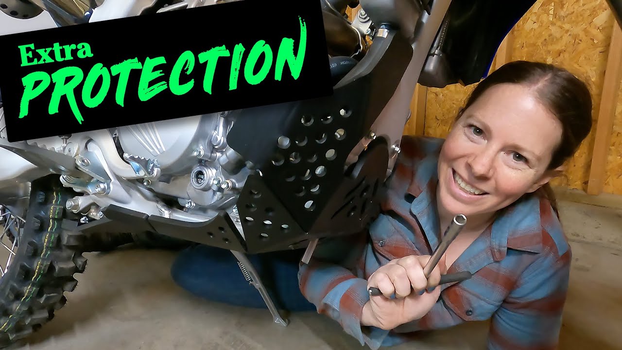 How To Install AXP Skid Plate on Yamaha WR250F