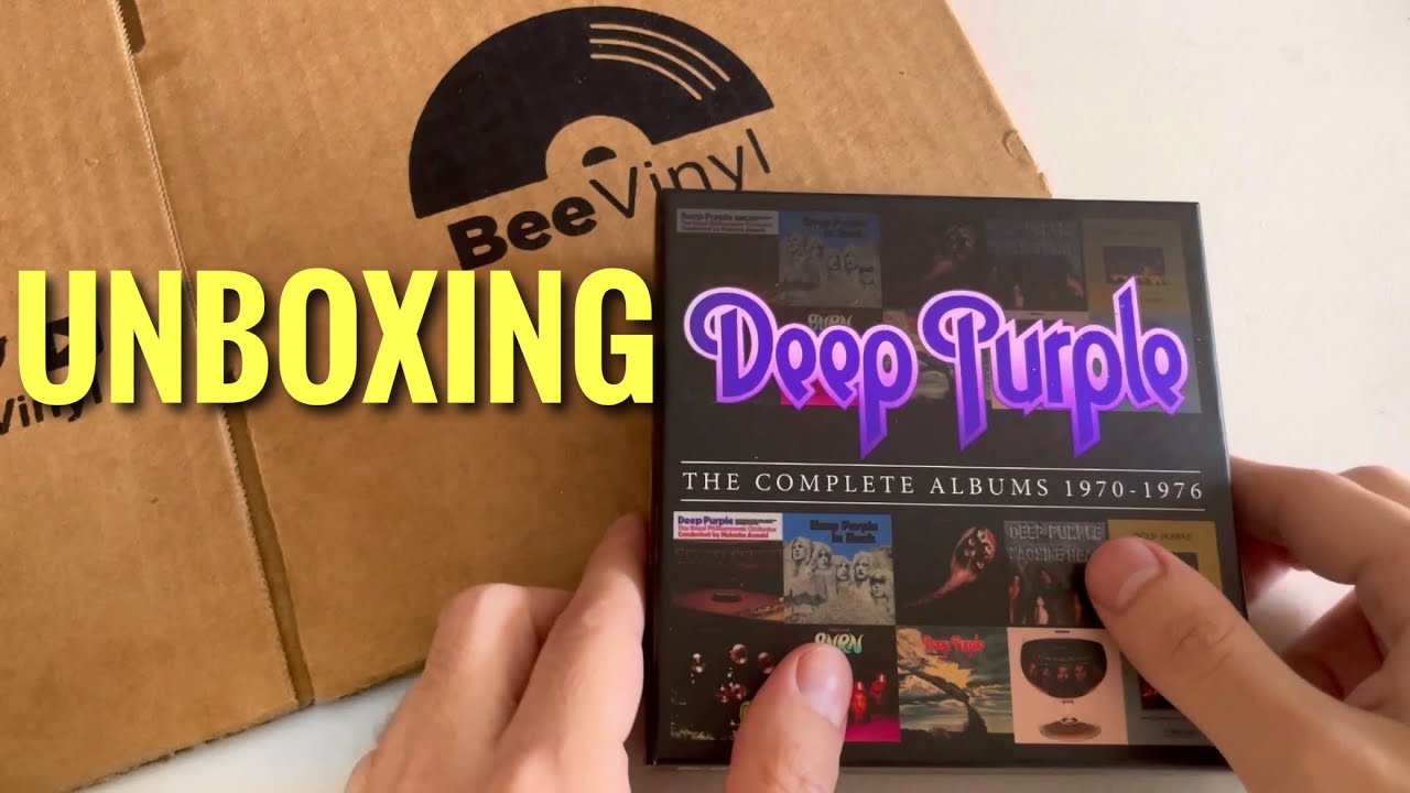 Unboxing: Deep Purple, The Complete Albums 1970-1976 Box Set