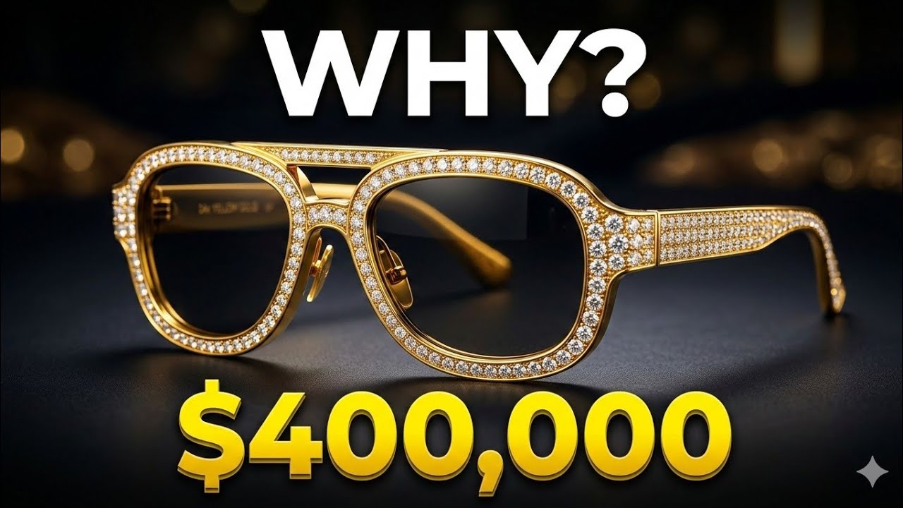 $400,000 For A Sunglass 😨 . Most Expensive Sunglasses In The World. 