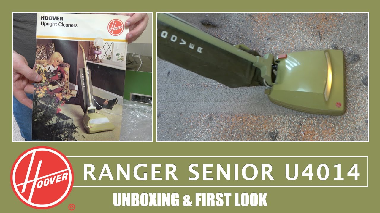 Hoover Ranger Senior U4014 - Avocado Green 1977 Design Classic